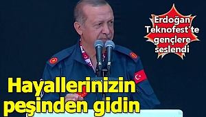 Son dakika: Başkan Erdoğan Teknofest'te