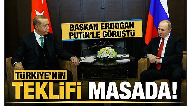 Son dakika: Başkan Erdoğan, Rusya Devlet Başkanı Putin ile görüştü 