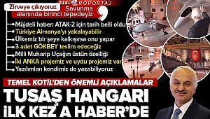 TUSAŞ Genel Müdürü Prof. Dr. Temel Kotil’den A Haber’de müjdeli haberler 